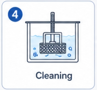 3d printer, resin and uv curing workflow