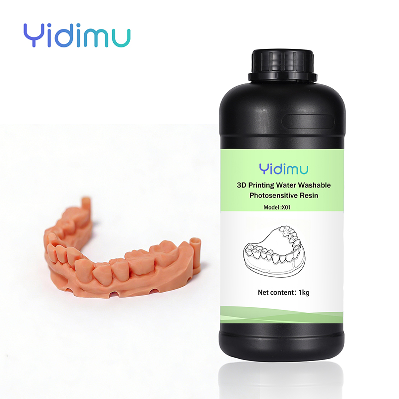 Dental lab resin model production