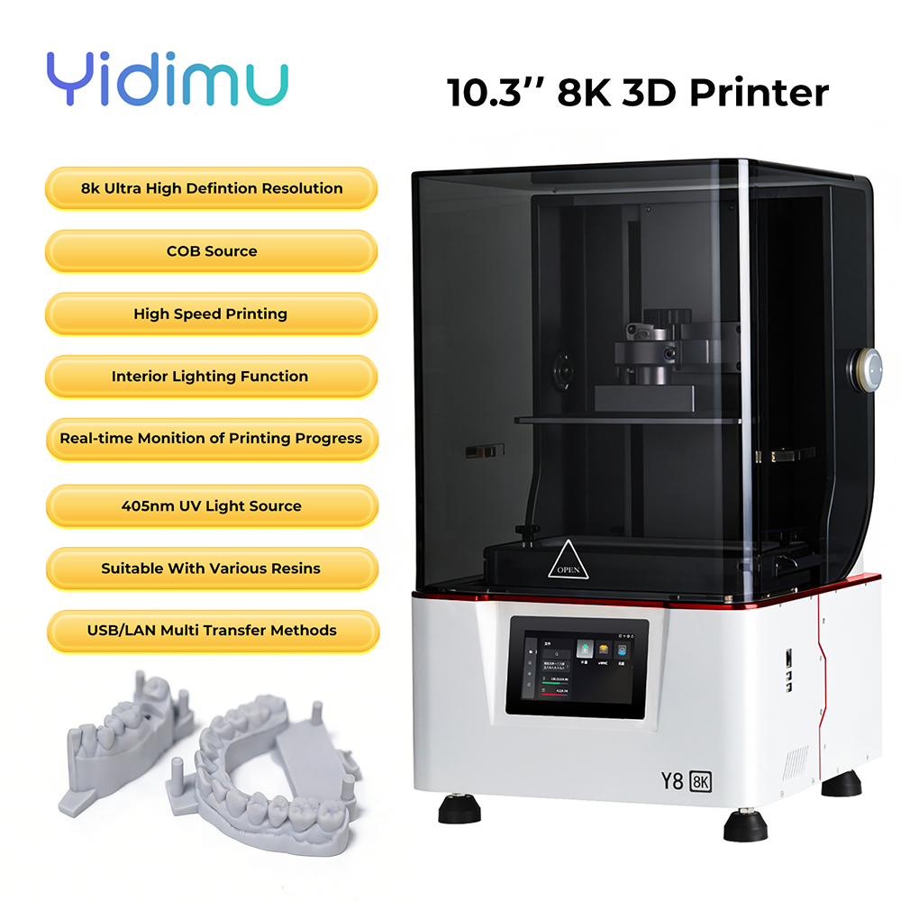dental 3d printer eternal y8