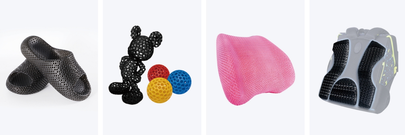 industrial flexible resin printing for real product development