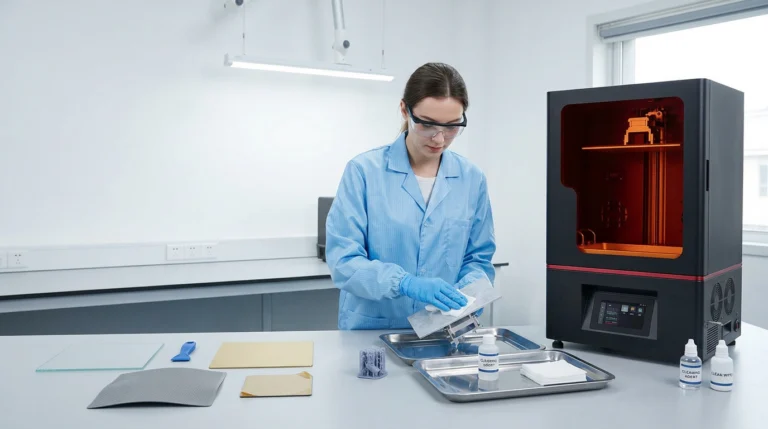 how to clean a 3d printer build plate safely