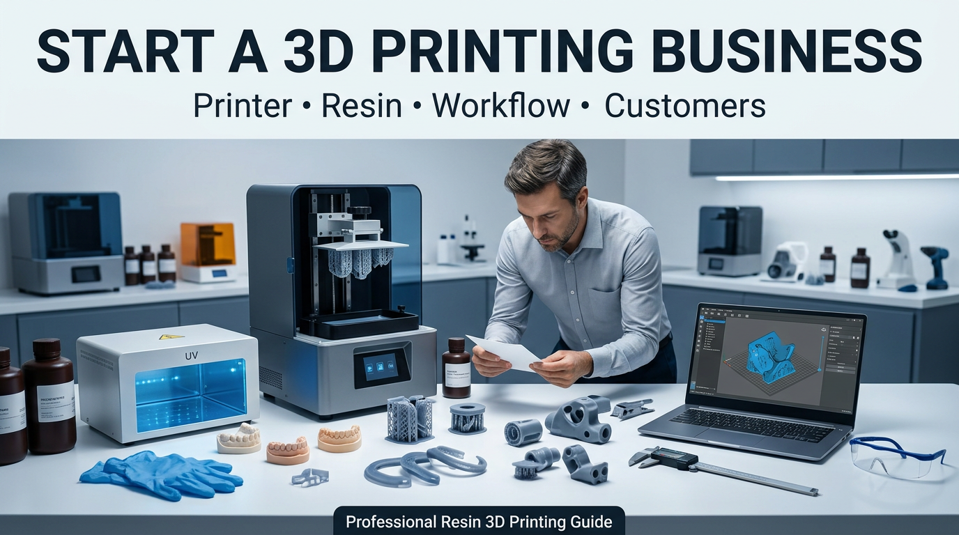 how to start a 3d printing business