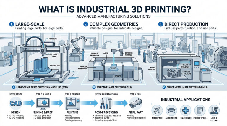 what is industrial 3d printing