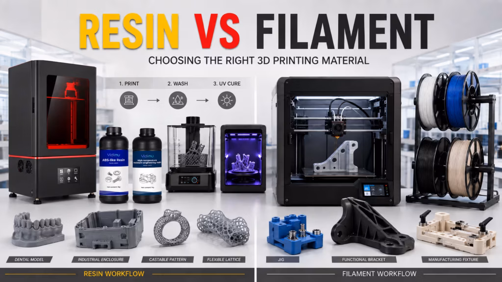 what materials are used in 3d printing